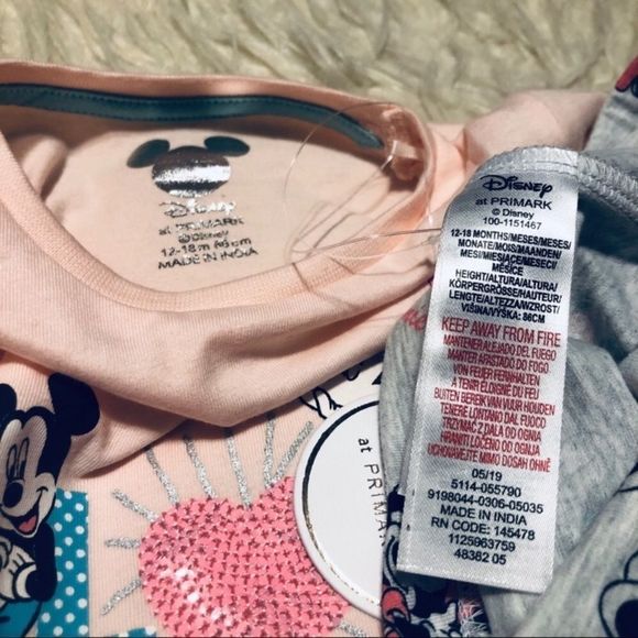 Disney Mickey Minnie Skirted Tunic Set NEW - Picture 7 of 7